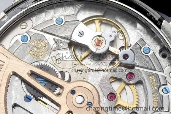 MIROTIME 0522 Bold Portugieser Perpetual Calendar SS 5033 APSF 1:1 Best Edition Blue Dial on Black Leather Strap A52610 Clone 7041